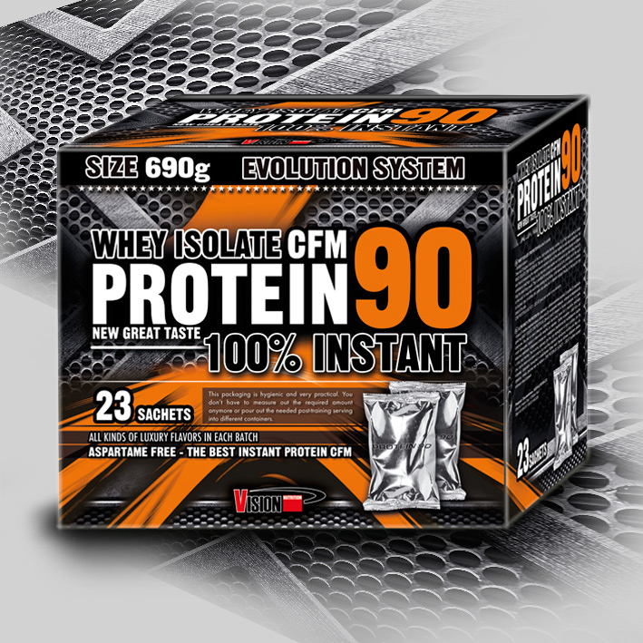 WHEY ISOLATE CFM PROTEIN 90 (23 sachets)