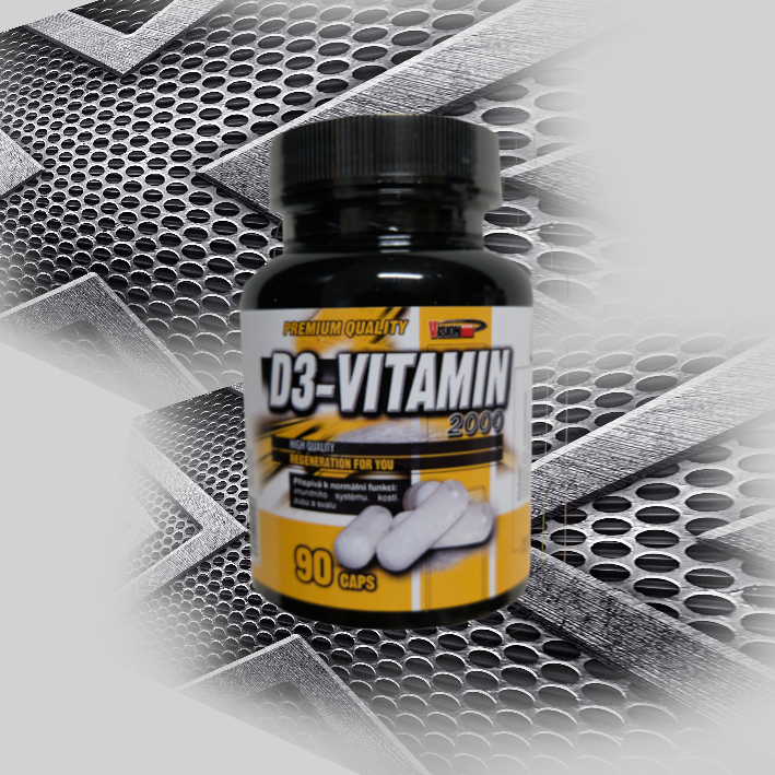 Vitamin D3 2000 UI 90 Caps