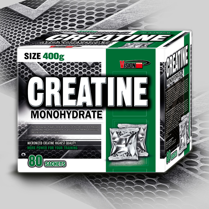CREATINE MONOHYDRATE 400 g (80 sachets)