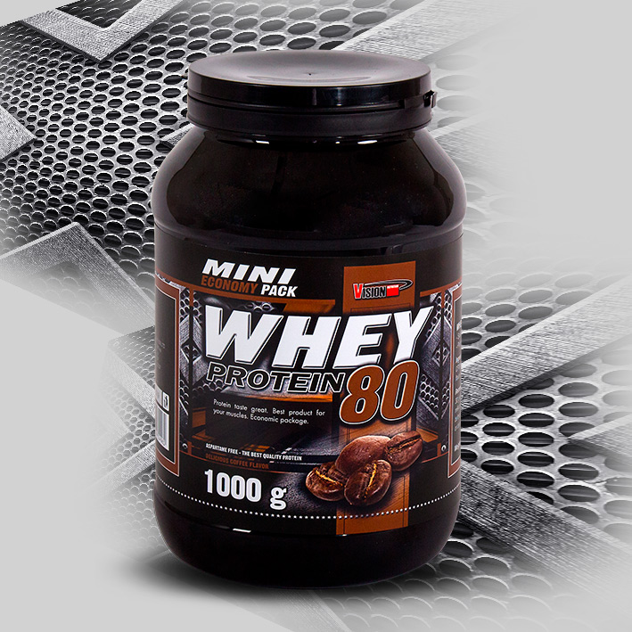 WHEY PROTEIN 80 káva 