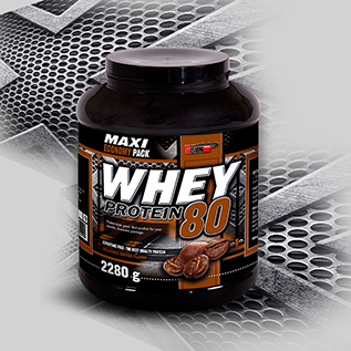 WHEY PROTEIN 80 káva 