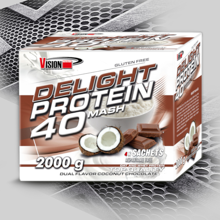Delight Protein 40 Mash čokoláda+kokos